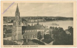 Konstanz, Münster mit Blick auf Seestrasse