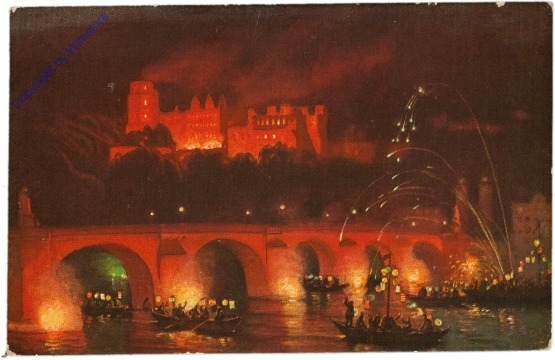 Heidelberg, Schlossbeleuchtung