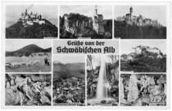 ak200394 Schwäbische Alb, Multiansicht