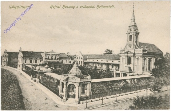 Göggingen, Hofrat Hessing's orthopäd. Heilanstalt
