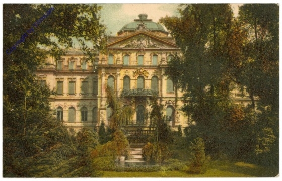 ak200404 Karlsruhe, Erbgrossherzogliches Palais