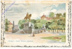 Stuttgart, Kaiser Wilhelm Denkmal
