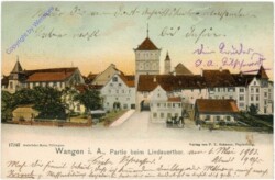 ak200419 Wangen i. A., Partie beim Lindauerthor