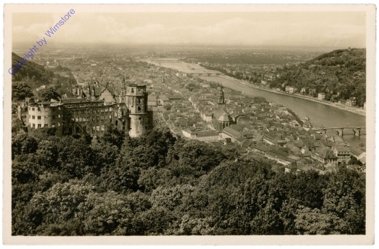 Heidelberg, Schloss und Stadt