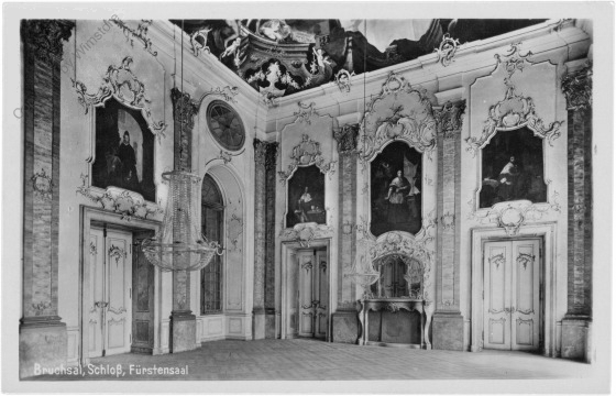 Bruchsal, Schloss, Fürstensaal