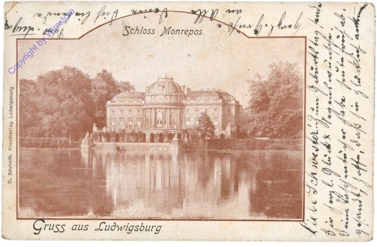 ak200454 Ludwigsburg, Schloss Monrepos