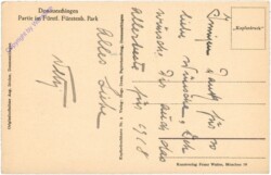 Donauschingen, Partie im fürstl. Fürstenb. Park