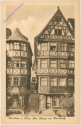 Wertheim a. Main, Alte Häuser am Marktplatz