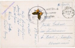 Mannheim, Blick vom Wasserturm in die Heidelberger Straße