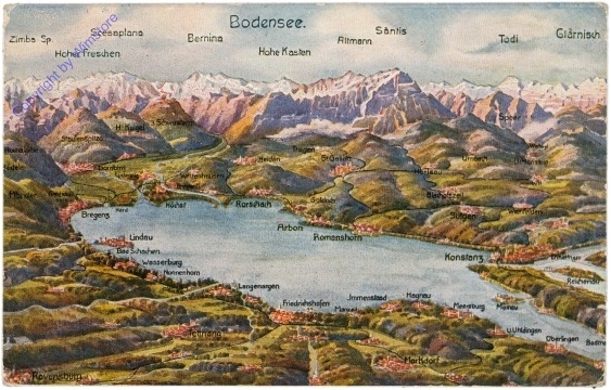 Bodensee, Ansicht
