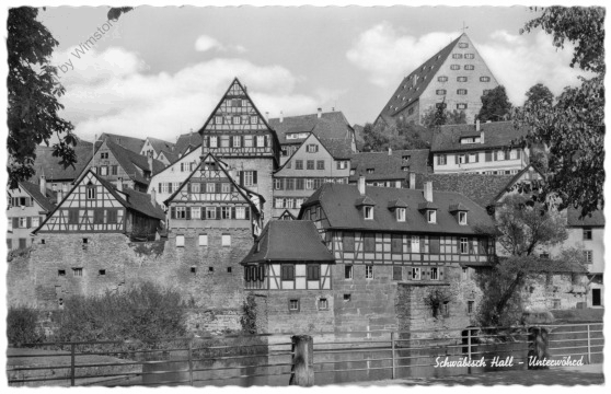 ak200497 Schwäbisch Hall, Solbad, Unterwöhrd