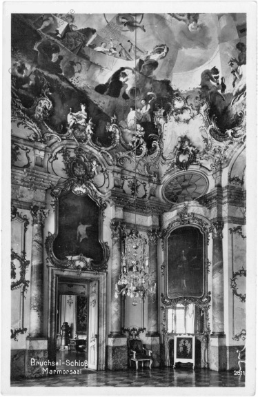 Bruchsal, Schloss, Marmorsaal