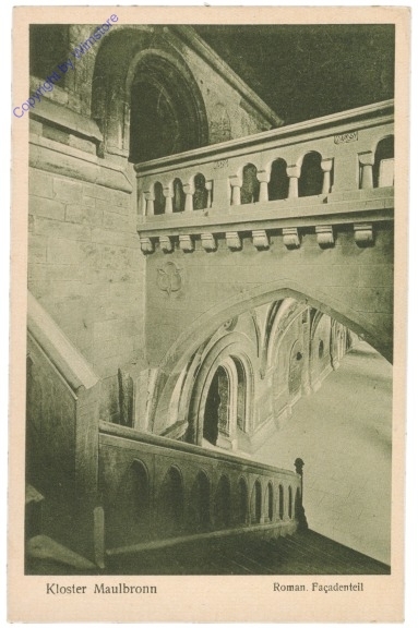 ak200525 Maulbronn, Kloster, Roman. Facadenteil