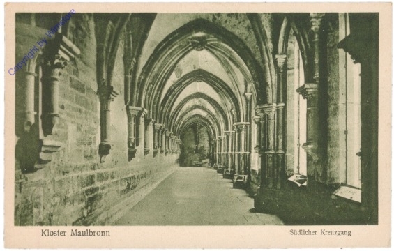 ak200533 Maulbronn, Kloster, Südlicher Kreuzgang