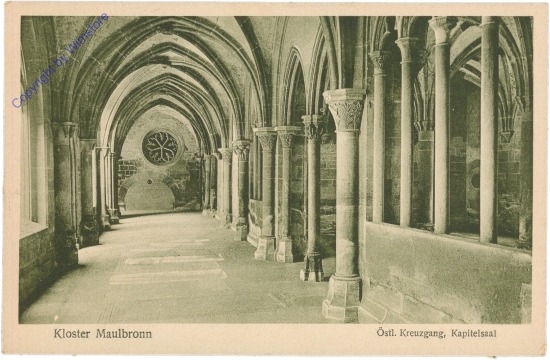 ak200534 Maulbronn, Kloster, Östl. Kreuzgang Kapitelsaal