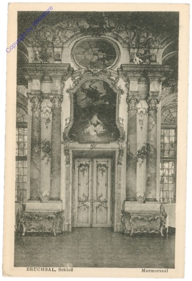 Bruchsal, Schloss, Marmorsaal