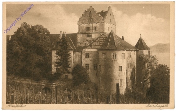 ak200541 Meersburg, Altes Schloss