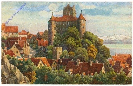 ak200546 Meersburg, Schloß