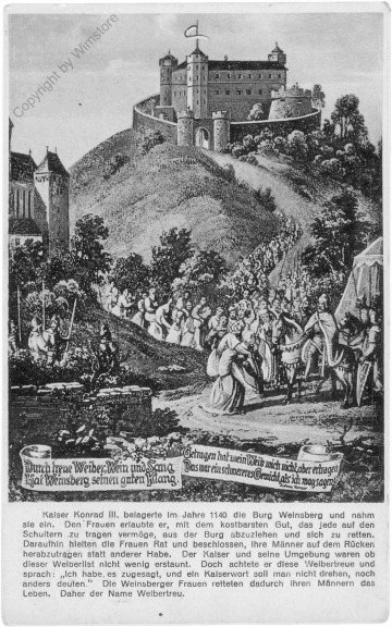 Weinsberg, Weibertreu
