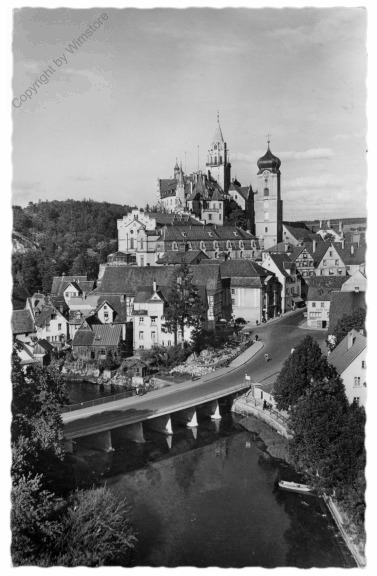 ak200577 Sigmaringen, mit Schloß