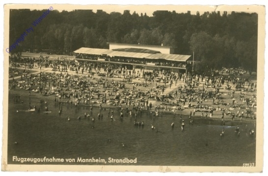 ak200580 Mannheim, Strandbad