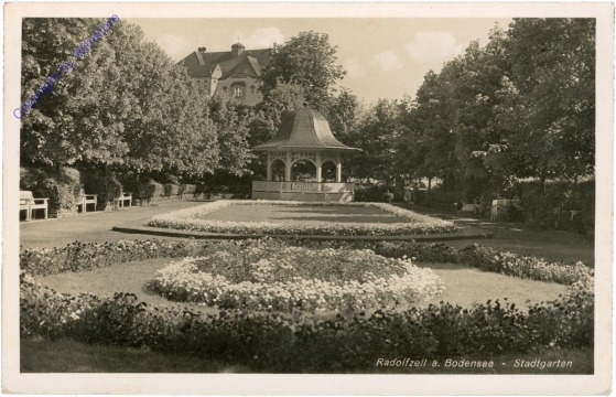 ak200587 Radolfzell, Stadtgarten