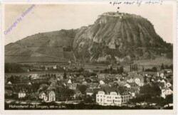 Hohentwiel, mit Singen