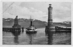 Lindau, Hafeneinfahrt