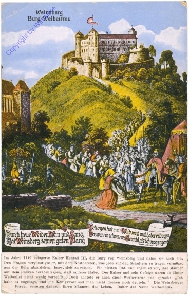 Weinsberg, Burg Weibertreu