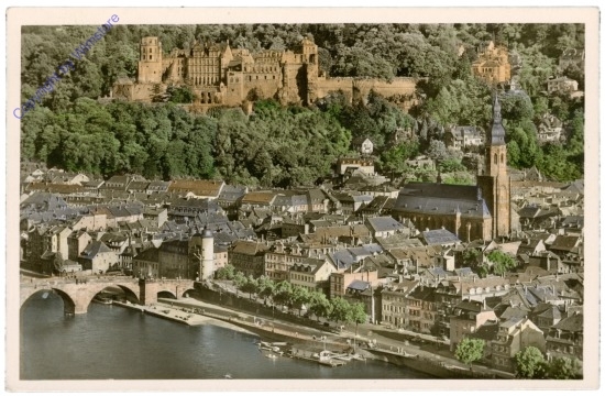 Heidelberg, Blick vom Philosophenweg