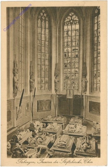 Tübingen, Inneres der Stiftskirche