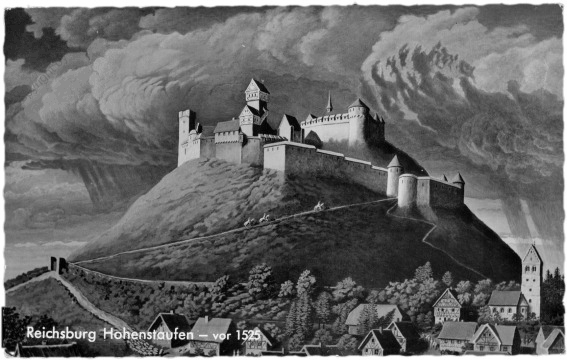 ak200616 Hohenstaufen, Reichsburg