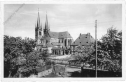 ak200687 Ottersweier, Kirche und Pfarrhaus