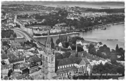 Konstanz, Basilika und Rheinausfluss
