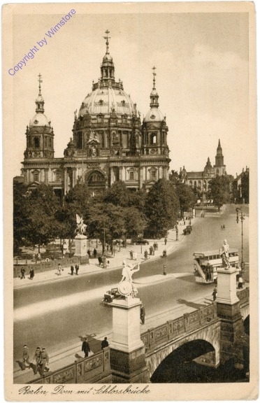 Berlin, Dom mit Schlossbrücke