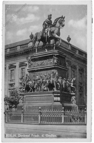 Berlin, Denkmal Friedrich d. Großen