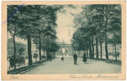Berlin, Unter den Linden, Mittelpromenade