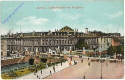 Berlin, Schlossbrücke mit Zeughaus