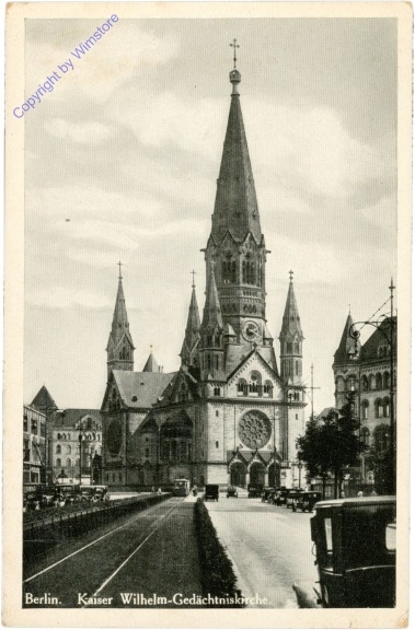 Berlin, Kaiser Wilhelm-Gedächtniskirche