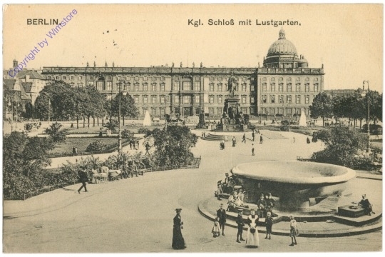 Berlin, Kgl. Schloß mit Lustgarten