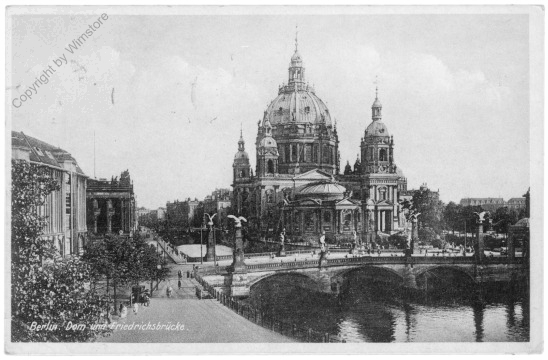 Berlin, Dom und Friedensbrücke