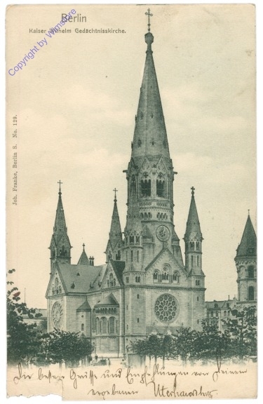 Berlin, Kaiser Wilhelm-Gedächtniskirche