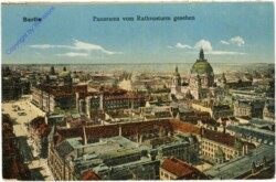 Berlin, Panorama vom Rathausturm gesehen