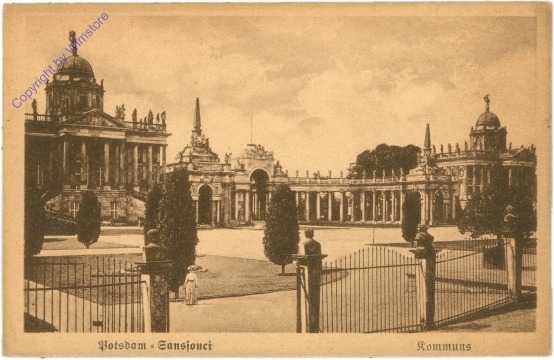 Potsdam, Schloss Sanssouci, Kommuns