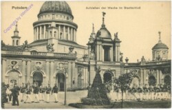 Potsdam, Aufziehen der Wache im Stadtschloss