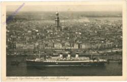 Hamburg, Dampfer Cap Polonio im Hafen
