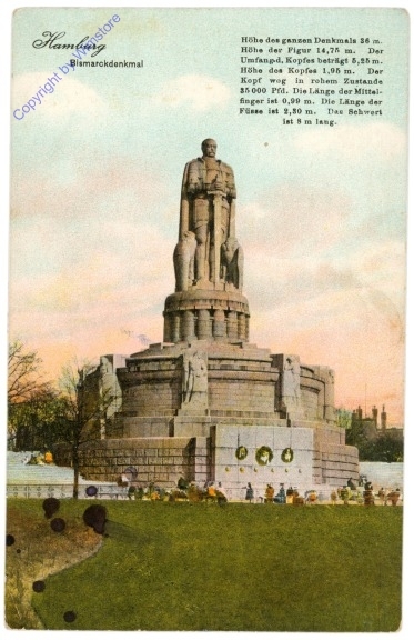 Hamburg, Bismarck-Denkmal