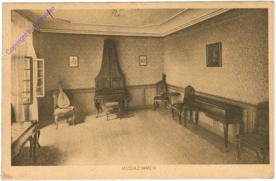 Frankfurt am Main, Goethemuseum, Musikzimmer