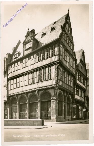 Frankfurt am Main, Haus zur goldenen Wage