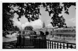 Frankfurt am Main, Blick vom Deutschherrnkai